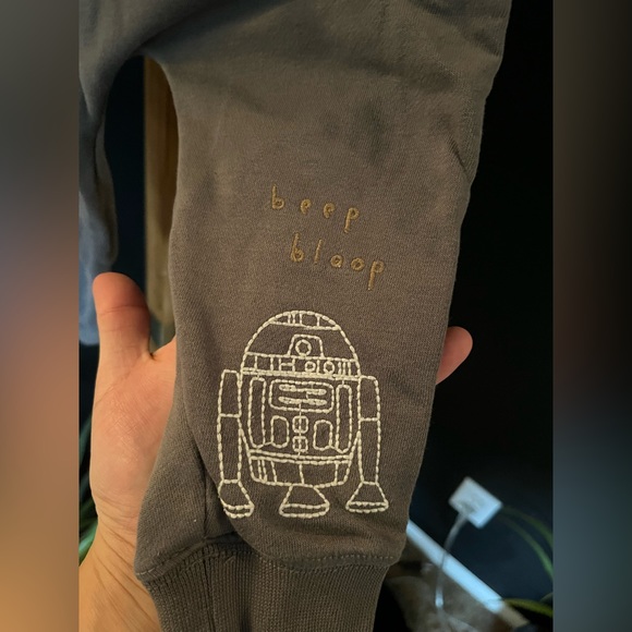 EUC BABYGAP StarWars | Yoda Hoodie And Pants Set Bundle Size 18-24 Months - Picture 10 of 13